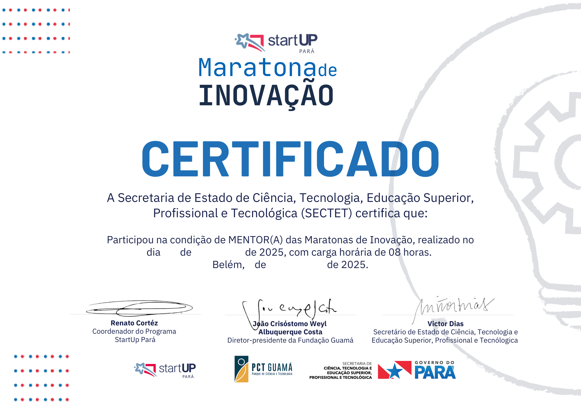 Preview do Template Mentor